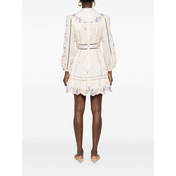 Zimmermann Women Patience Linen Mini Dress